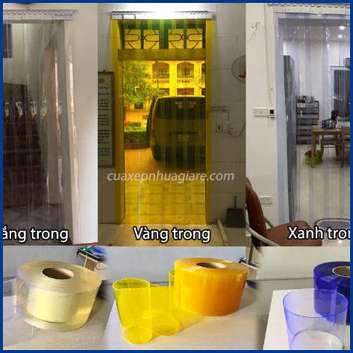 Rèm nhựa PVC ngăn lạnh, bụi và côn trùng tại Cần Thơ